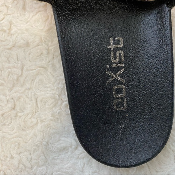 Slides women metallic rose gold size 7 - Picture 6 of 7